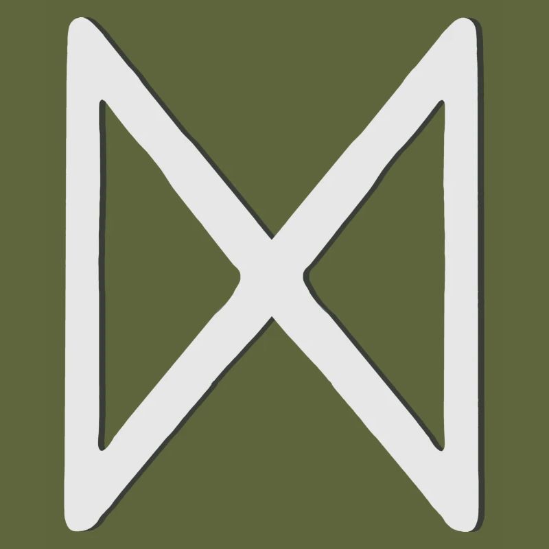 Futhark Alphabet runique Dagaz