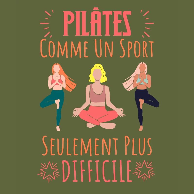 Pilates comme un sport seulement plus difficile