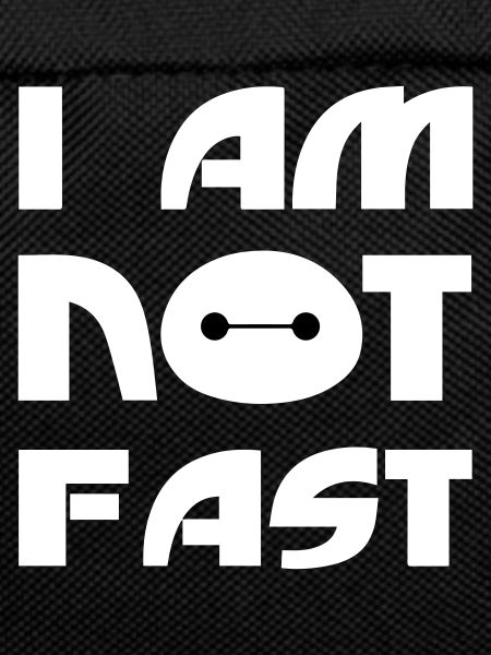 I Am Not Fast