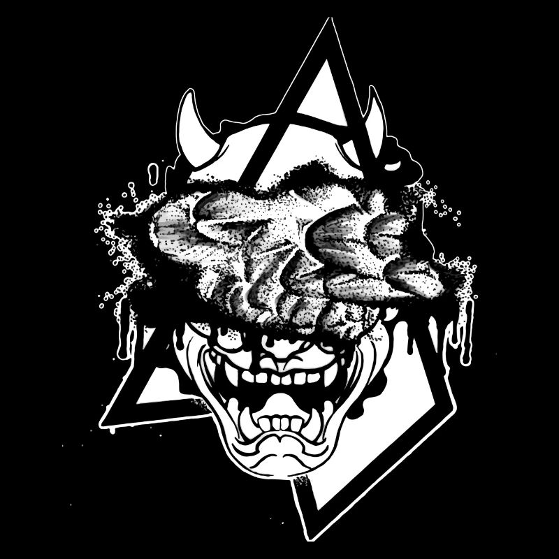 Oni Mask Japanisch