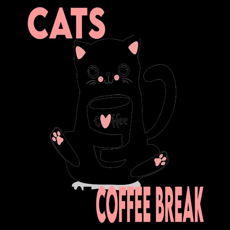 Katzen machen die beste Kaffeepause