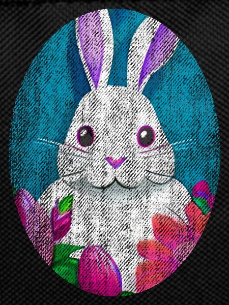 Easter Bunny retro used-look cool