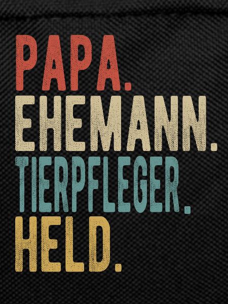 Tierpfleger Papa Ehemann Held