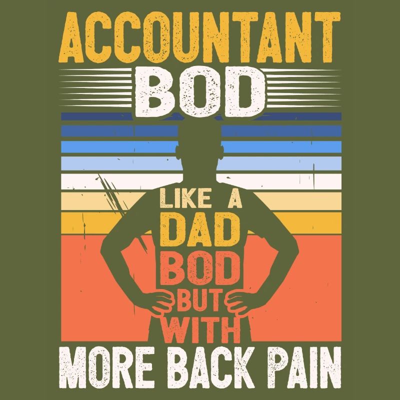 Drôle CPA Citation Comptable Bod Like A Dad Bod