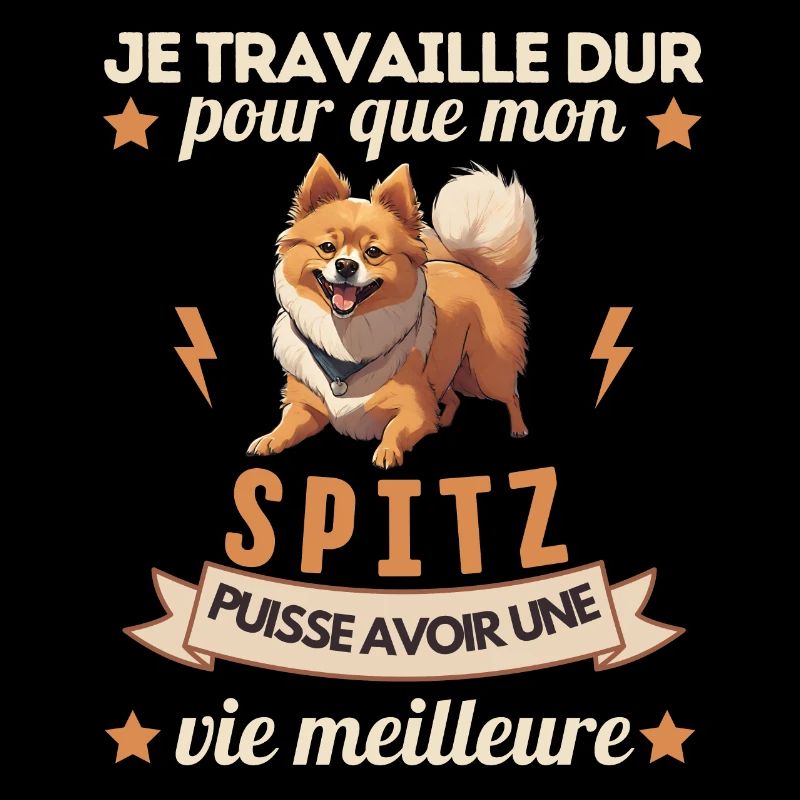 chien mignon de race spitz 2