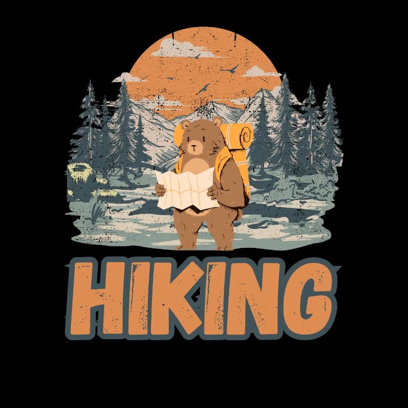 Hiking Brown bear Explorer