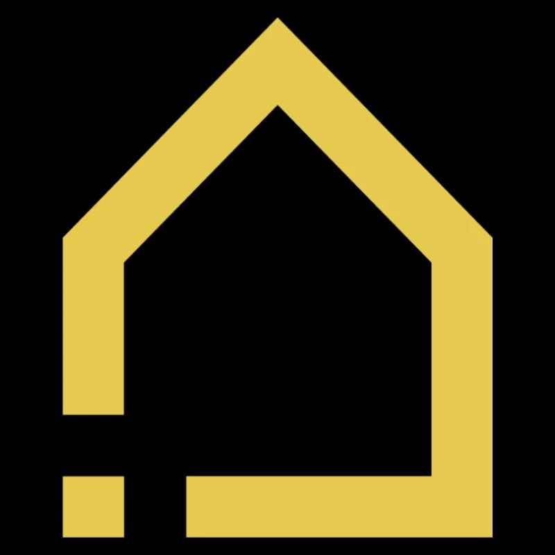 APP Icon: Smart FLAT (Gold/Transparent)