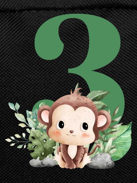 3rd Birthday Monkey Safari