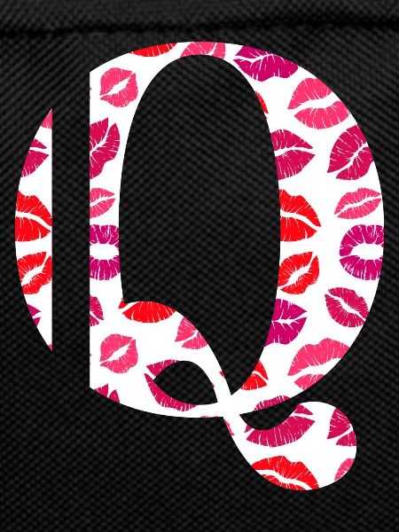 Letter q kisses