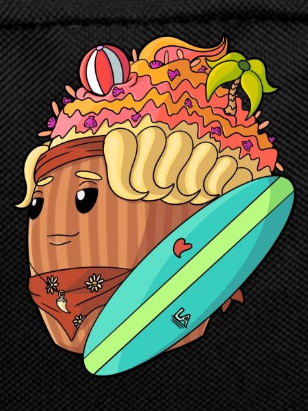 Surf Cupcake