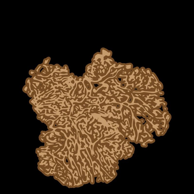 Trüffel Muster Labyrinth