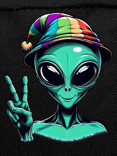 Alien Shows Peace