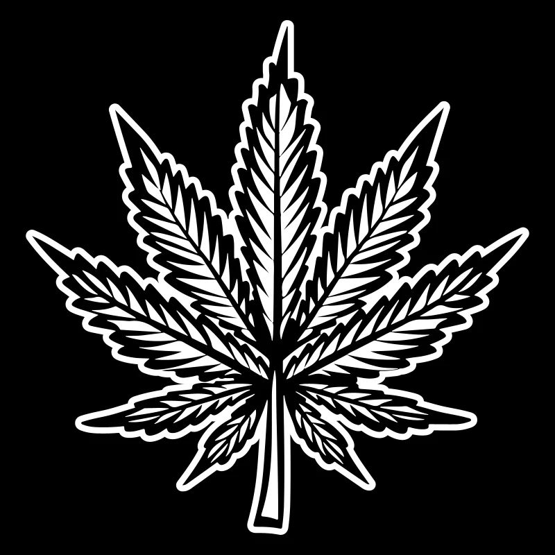 Feuille de chanvre Weed, cannabis