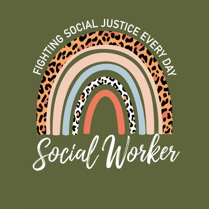 Sozialarbeiter Bekämpfen Täglich Soziale