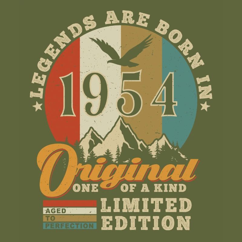 Original 1954 Birthday Gift 1954 Authentic