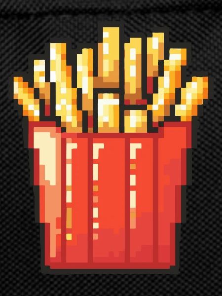 Fries Pixel Gamer