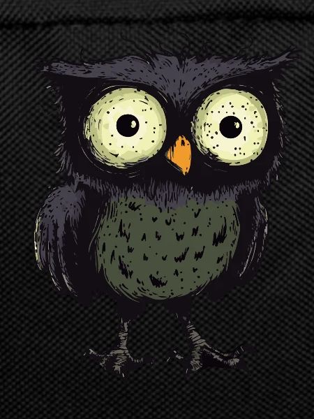 Owl Halloween Funny Zombie
