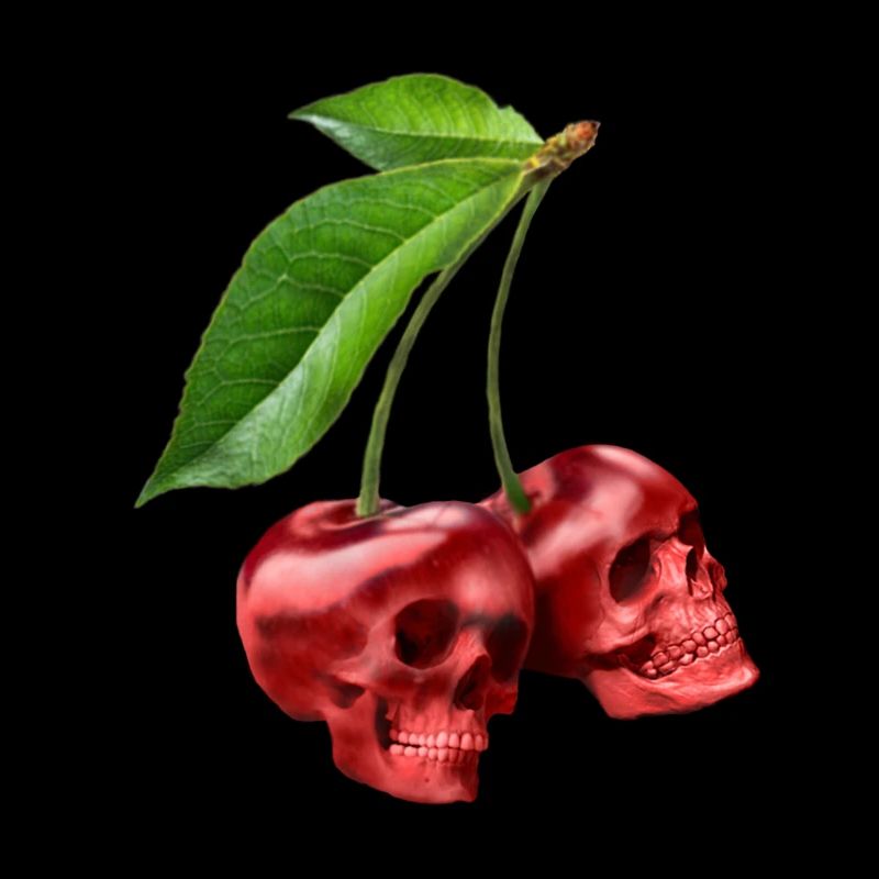 Cherries Skulls Cherry Skull