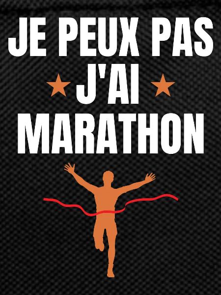 I can't I have marathon