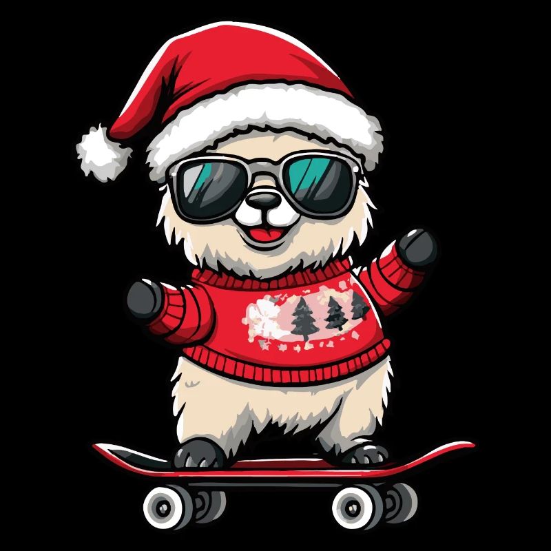 Alpaca Llama Christmas Funny