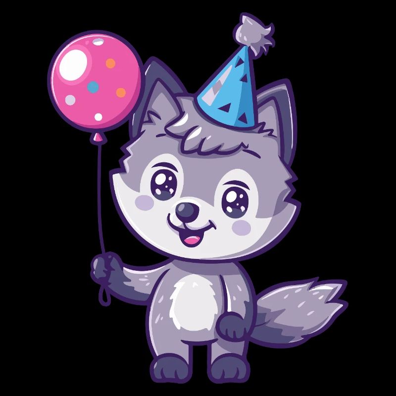 Wolf Birthday Baby