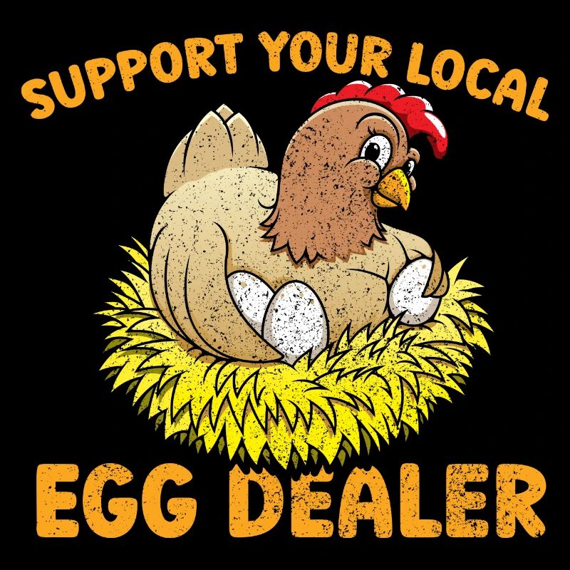 Egg Dealer Egg Farmer Chicken Lover