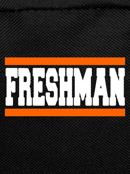 Freshman Year Bold Block Statement