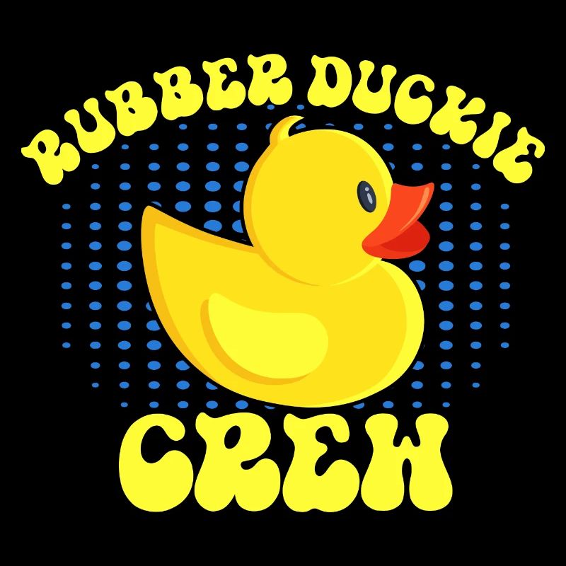Rubber Duckie Crew Cute Duck