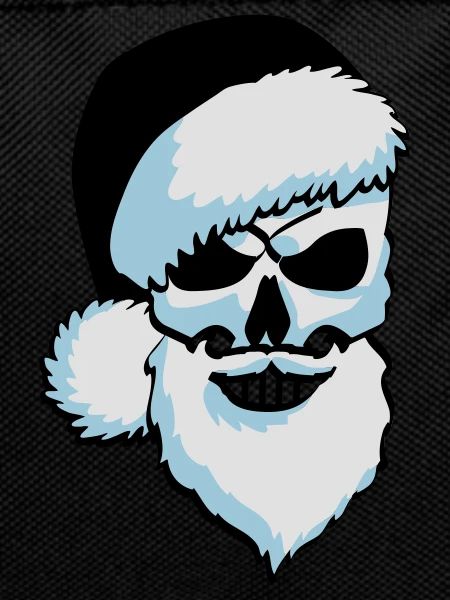 Skull Santa Claus