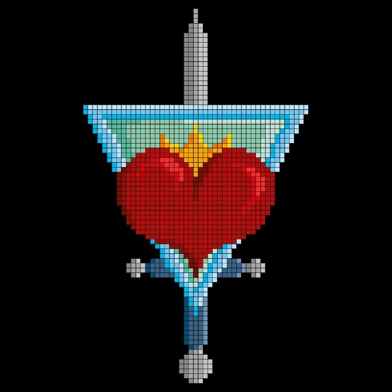 Coeur rétro