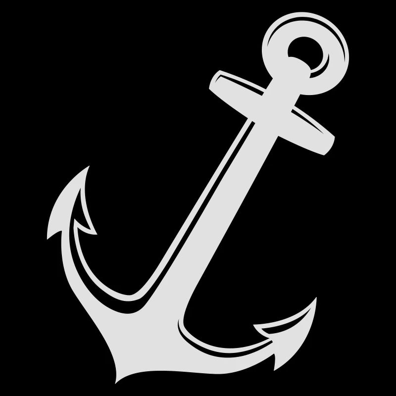 Weißer Anker