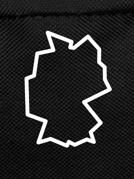 Germany outline map