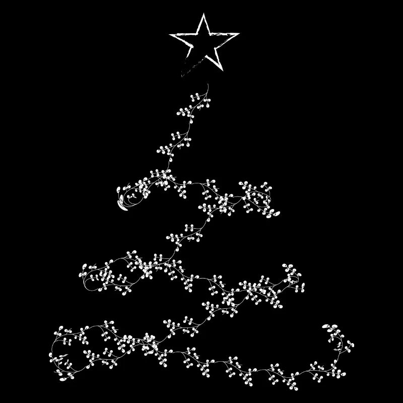 Guirlande d'arbres de Noël