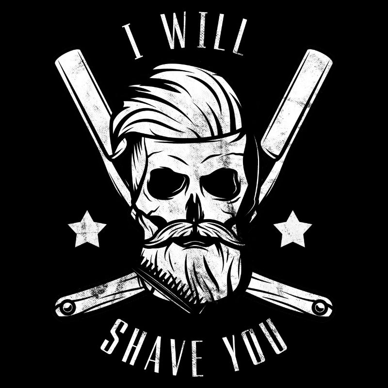 Coiffeur, Barbe, Cheveux, Hipster,Idée cadeau vintage