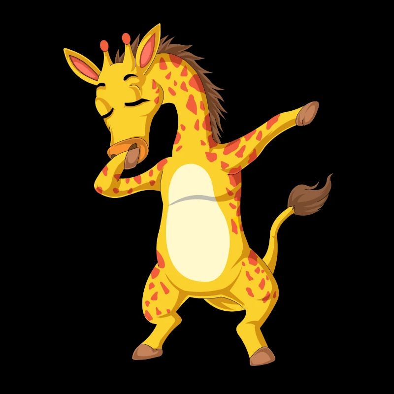 Dabbing Giraffe