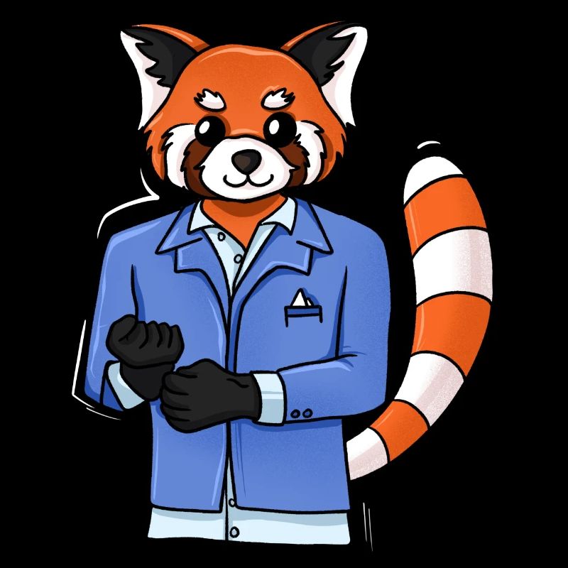 Red Panda Tuxedo