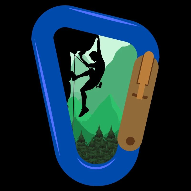 Mountain Climbing Bouldering