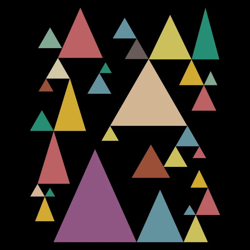 Colorful Pyramids