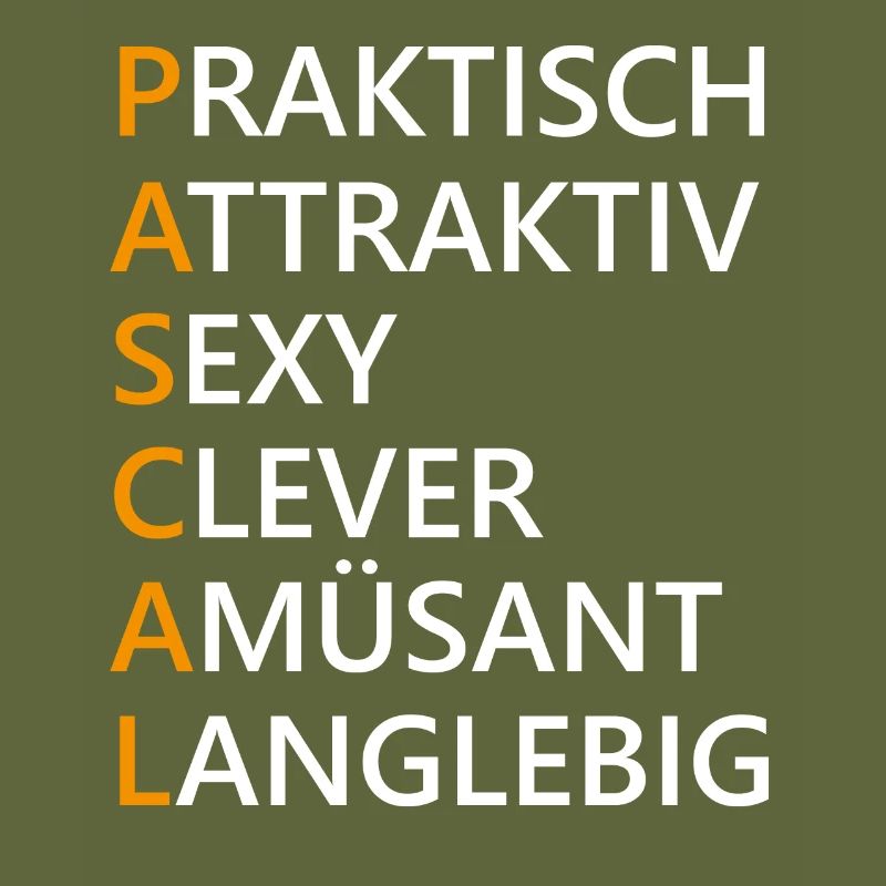 Pascal Name Geschenk