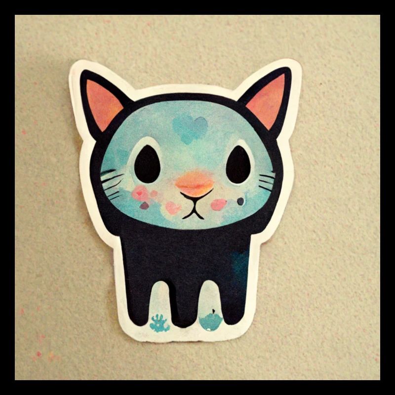 Cute cartoon cat