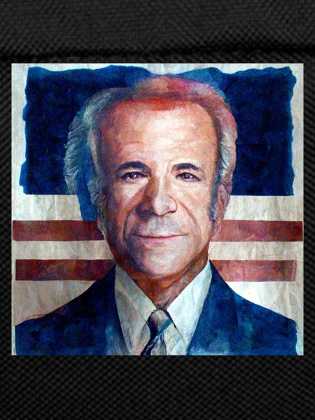 USA flag With Joe Biden