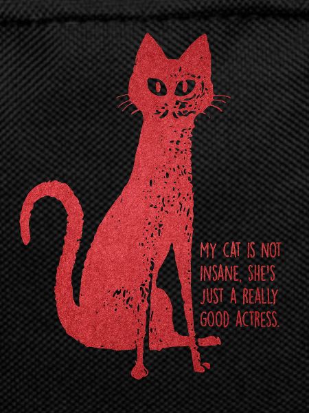 My cat is good actress