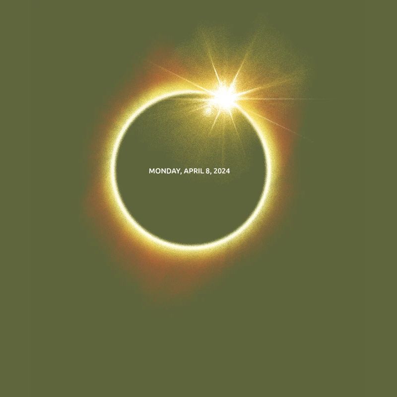 Total Solar Eclipse - Monday April 8 2024
