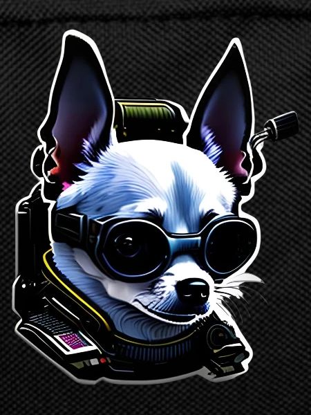 Chihuahua futuristic