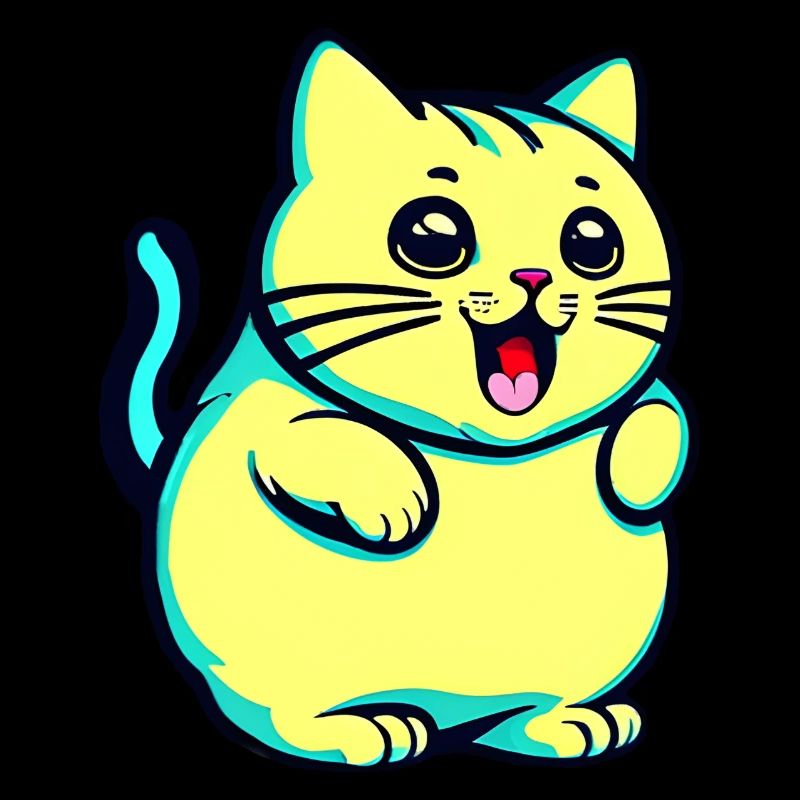 Cute Yellow Cat