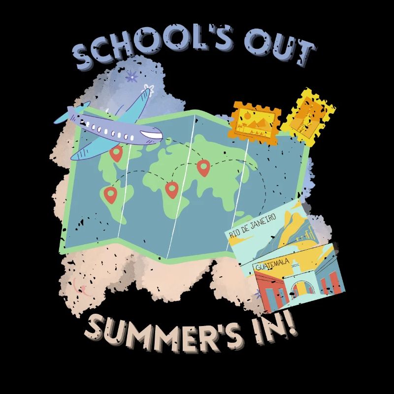 L’école est finie L’été est arrivé!