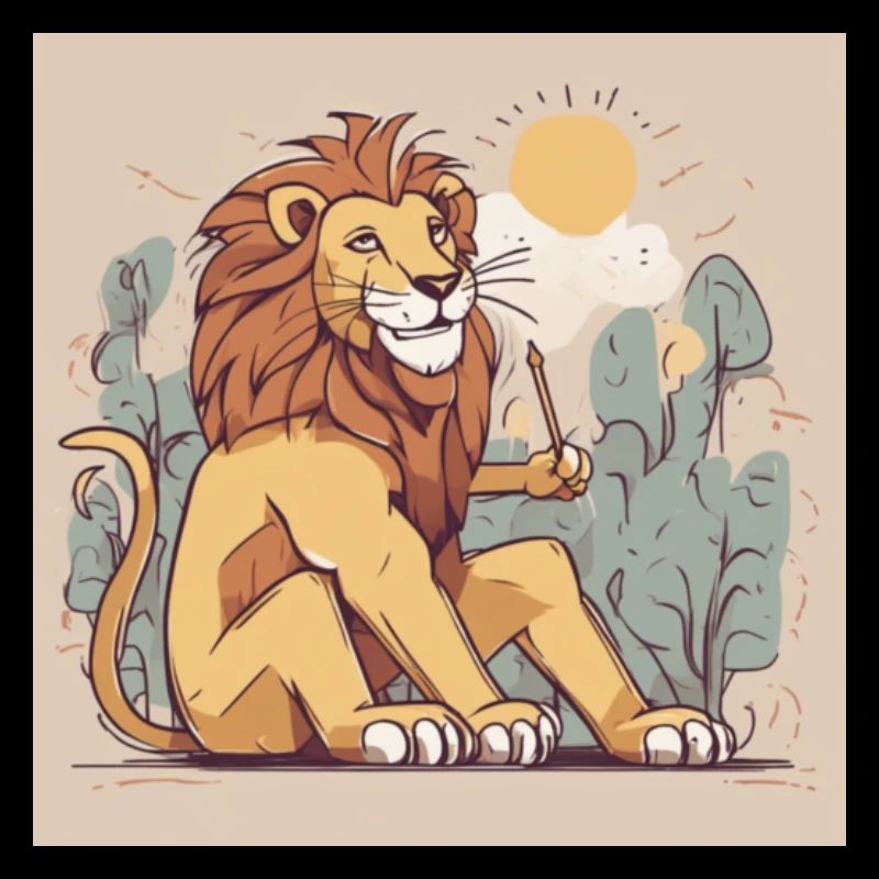 Happy Lion