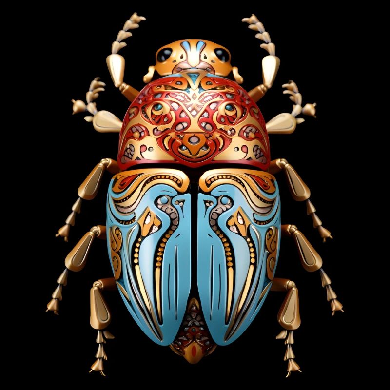 Scarab abstract