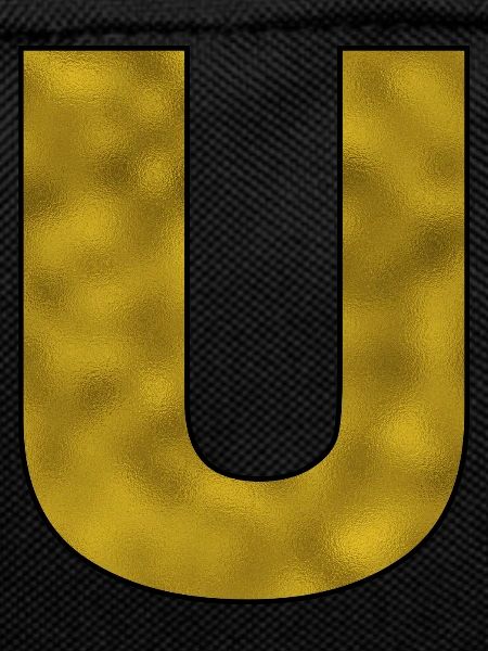 Letter U Gold