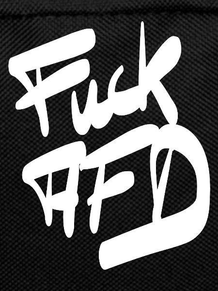 FCK AFD blanc